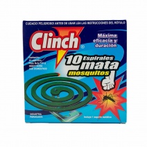 Espirales Para Mosquitos Clinch Caja 10 unidades