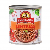 Lentejas Cocidas Emigrante Lata 300gr