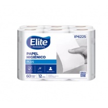 Papel Higinico Elite Professional IP6225 Hoja Simple - Rollo 60mts x 48 unidades.